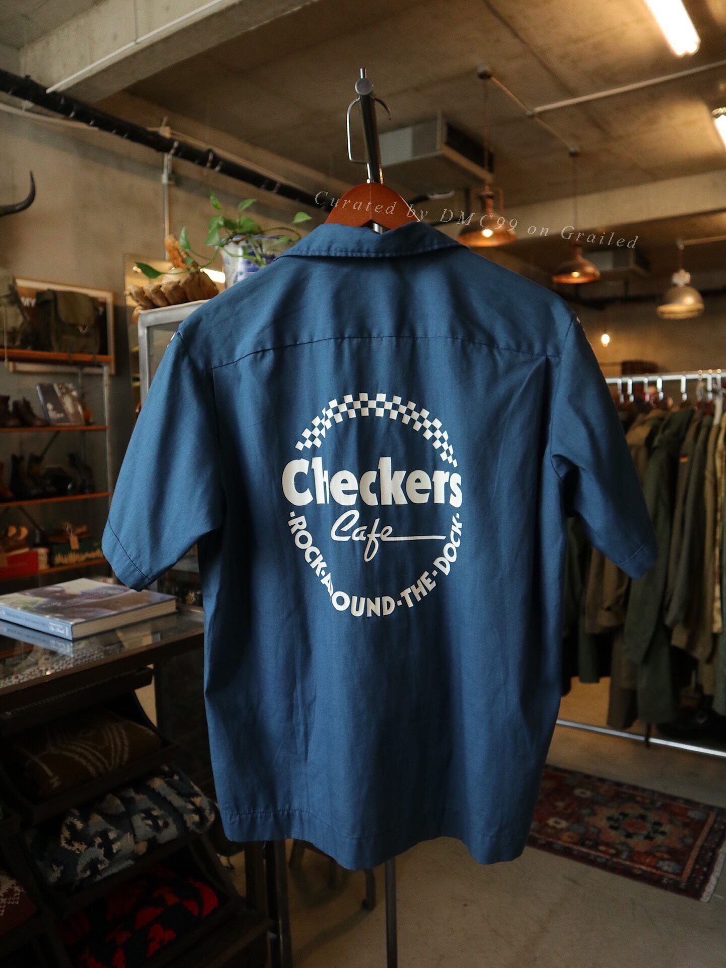 Vintage Vintage Hilton Checker Cafe Work Shirt Size US M / EU 48-50 / 2 - 5 Thumbnail