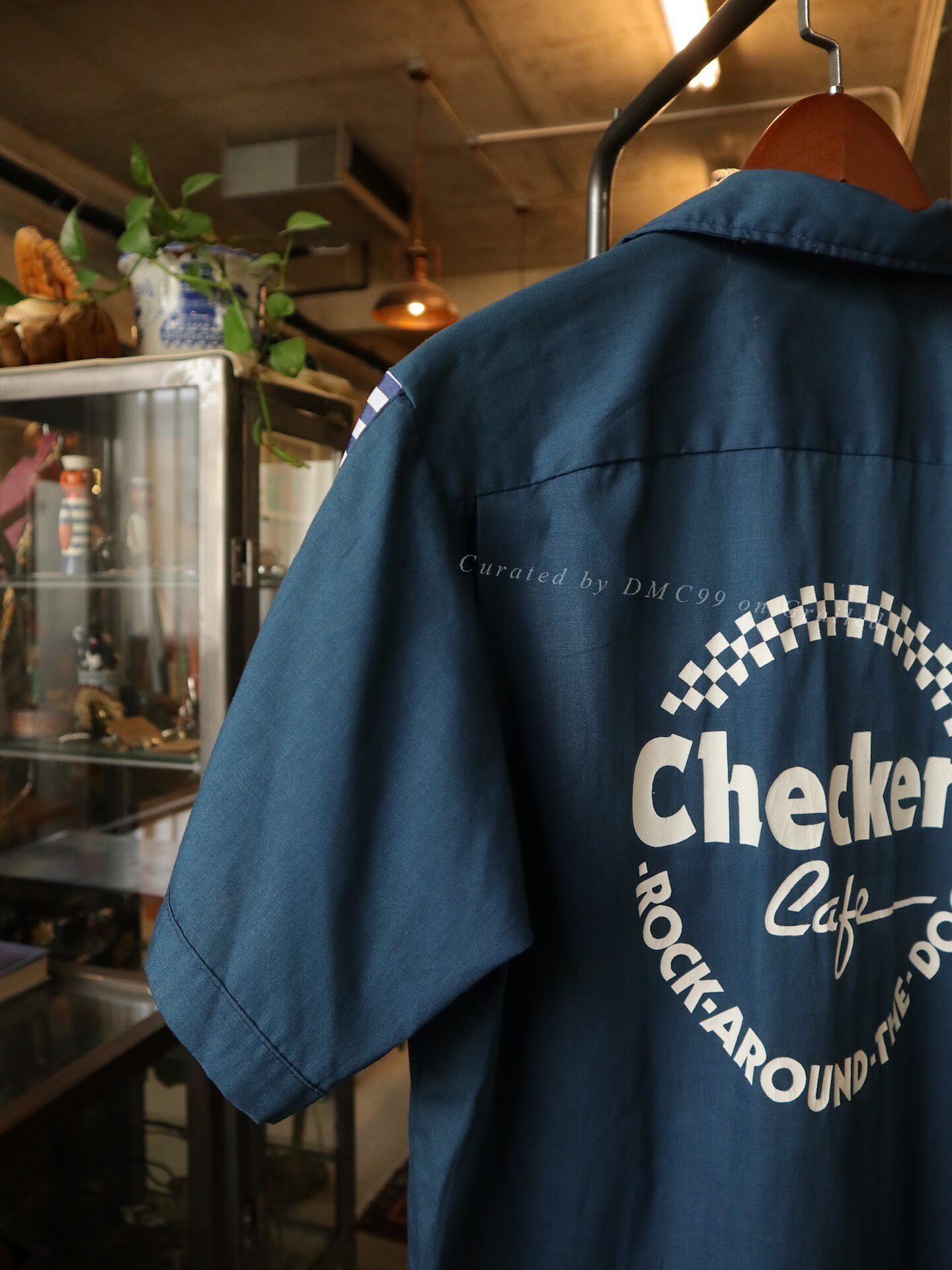 Vintage Vintage Hilton Checker Cafe Work Shirt Size US M / EU 48-50 / 2 - 6 Thumbnail
