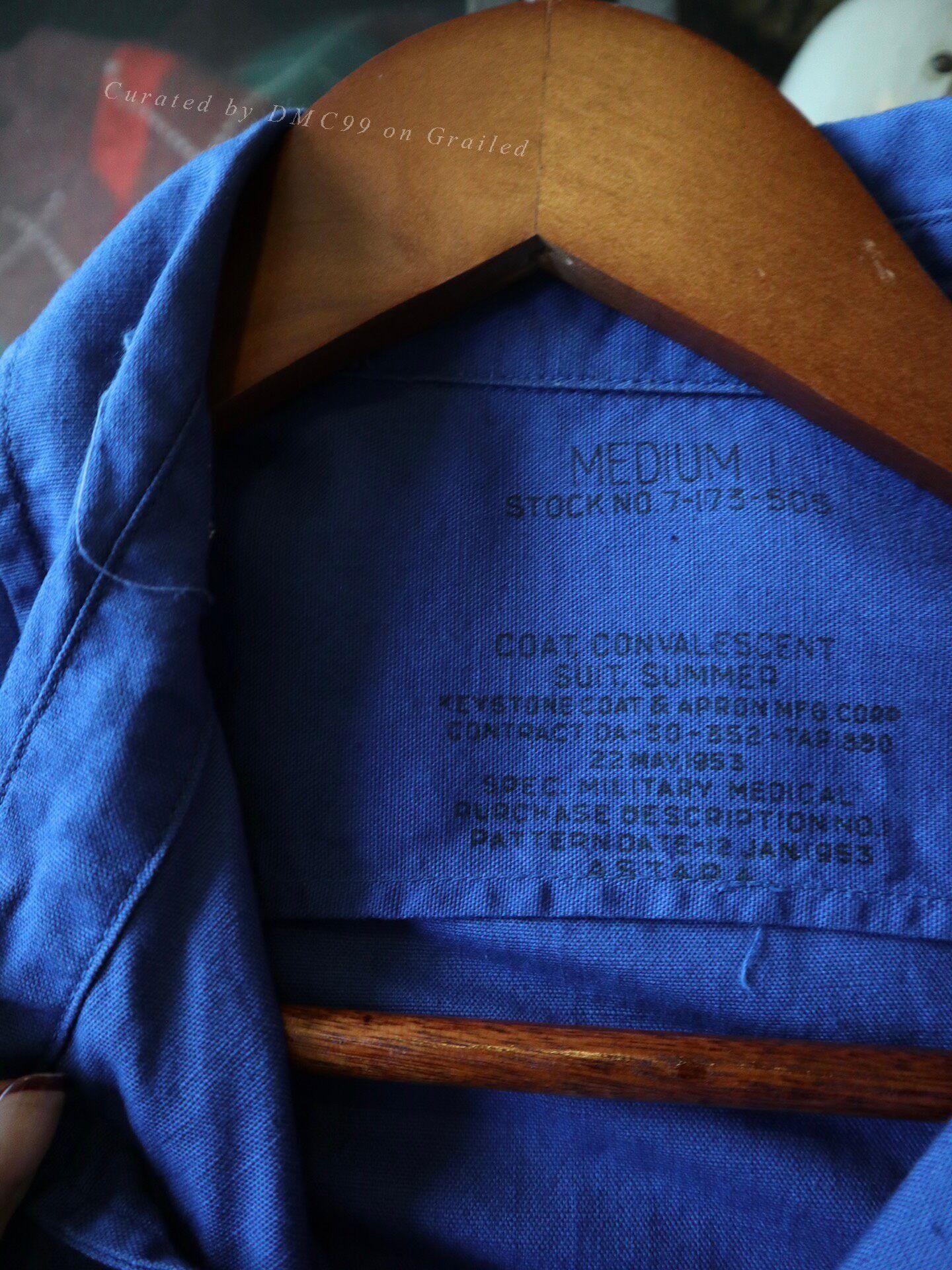 Vintage Vintage 1950s Medical Embroidered Work Shirt Size US XXL / EU 58 / 5 - 3 Thumbnail