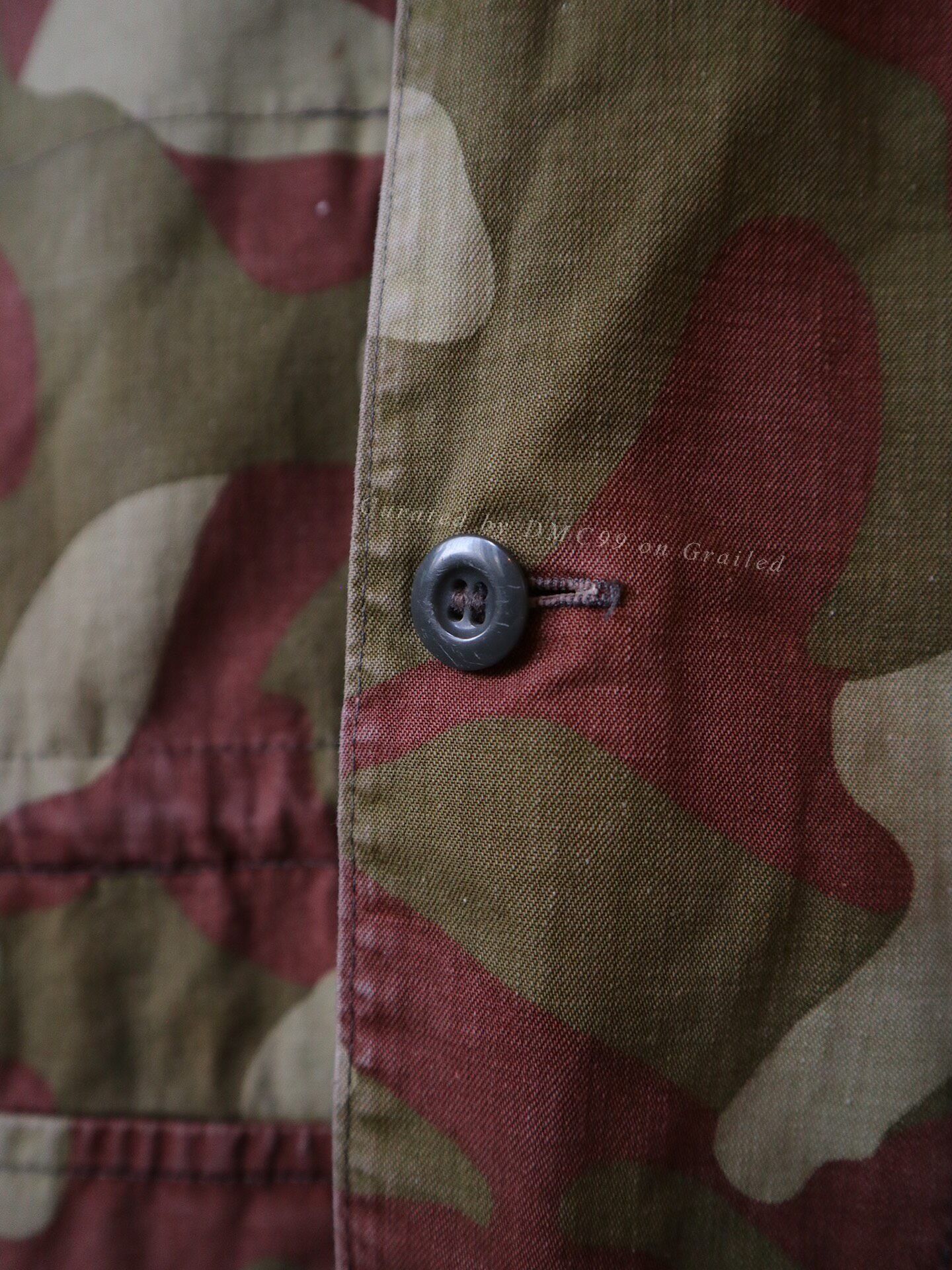 Vintage 1970s Finnish Military Camo Jacket Size US L / EU 52-54 / 3 - 2 Thumbnail