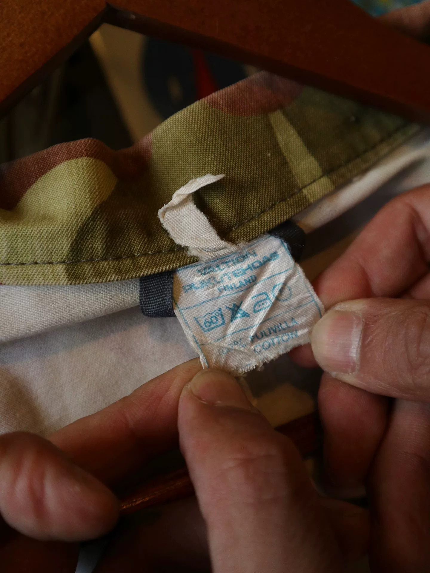 Vintage 1970s Finnish Military Camo Jacket Size US L / EU 52-54 / 3 - 5 Thumbnail
