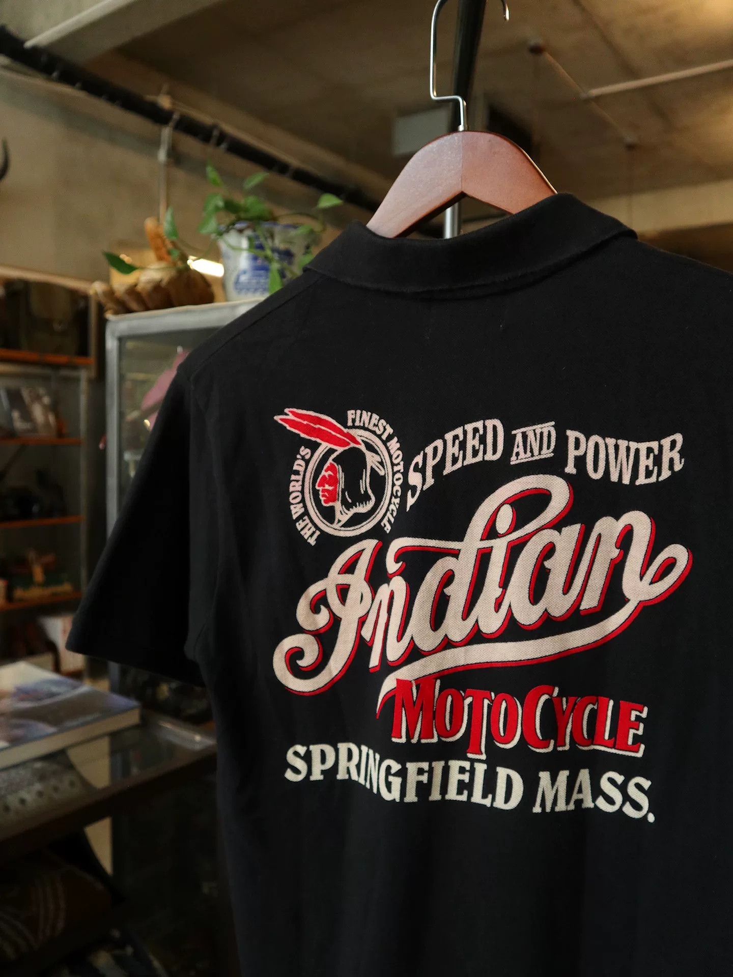 Indian Motorcycle Indian Motorcycle Springfield Mass Polo Size US L / EU 52-54 / 3 - 2 Thumbnail