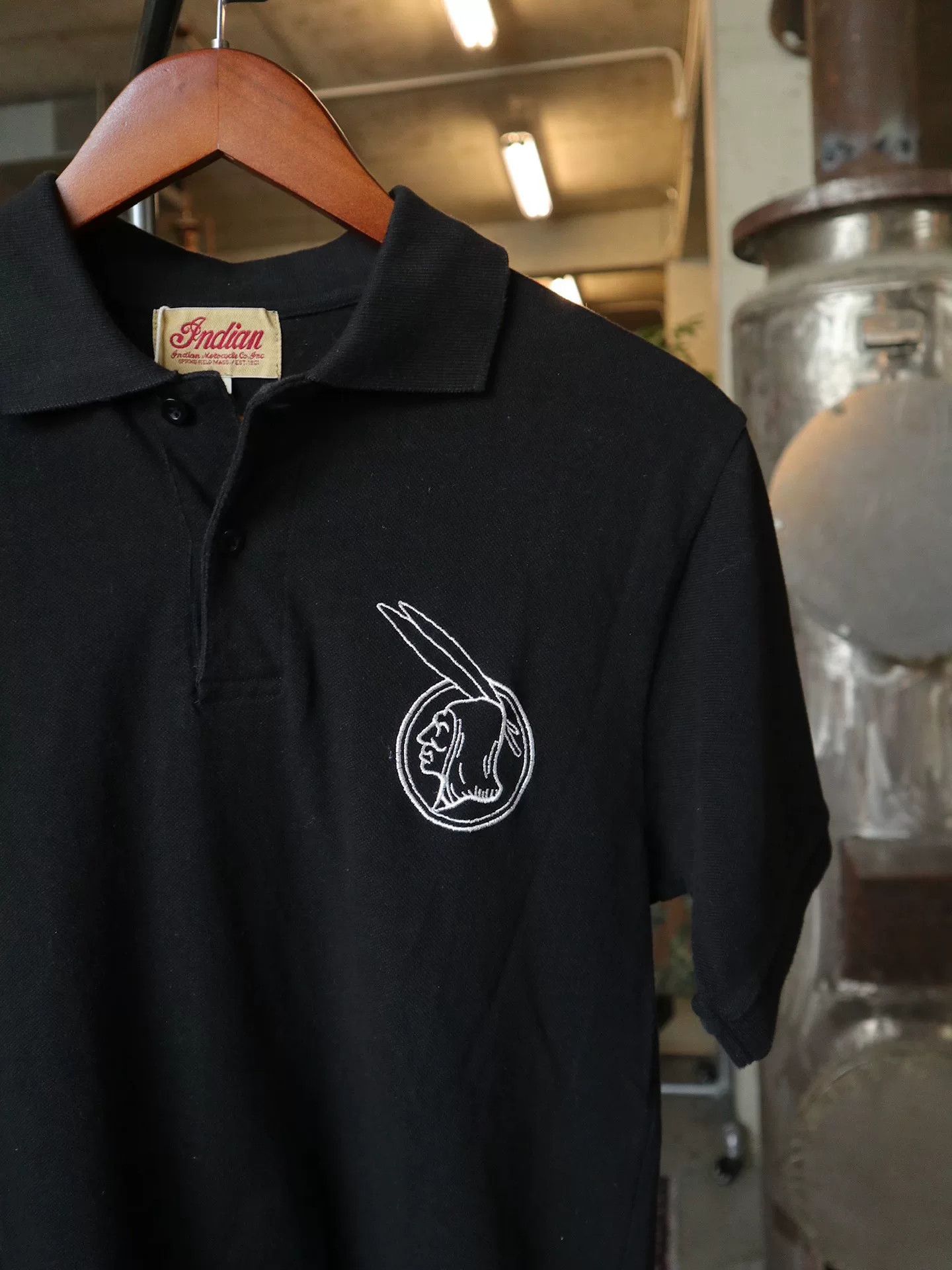 Indian Motorcycle Indian Motorcycle Springfield Mass Polo Size US L / EU 52-54 / 3 - 7 Thumbnail