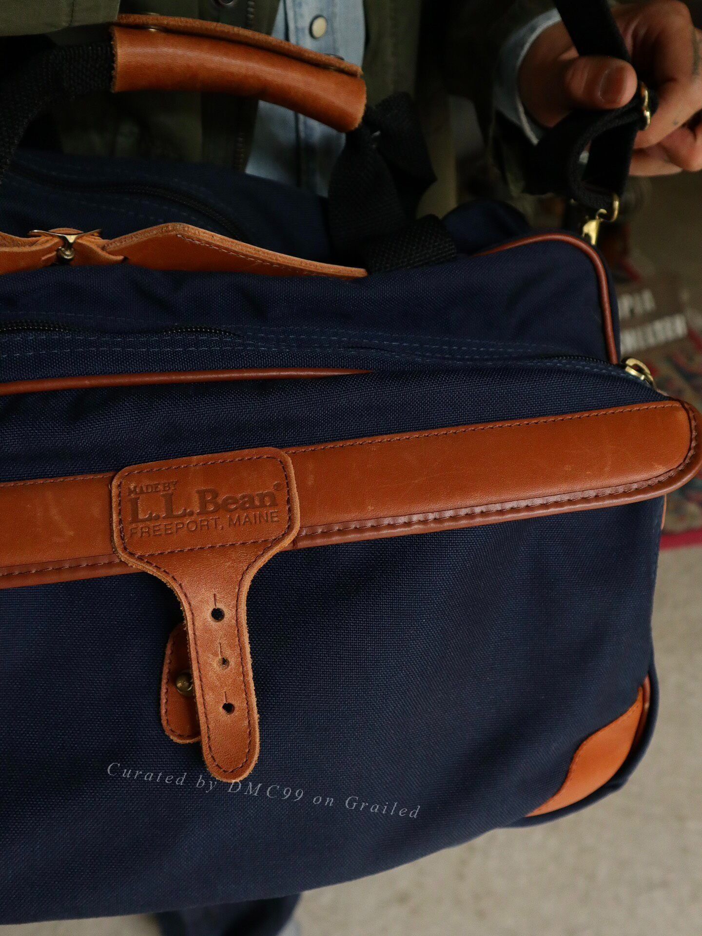 Vintage 1990s L.L.Bean 2-Way Travel Bag Size ONE SIZE - 6 Thumbnail