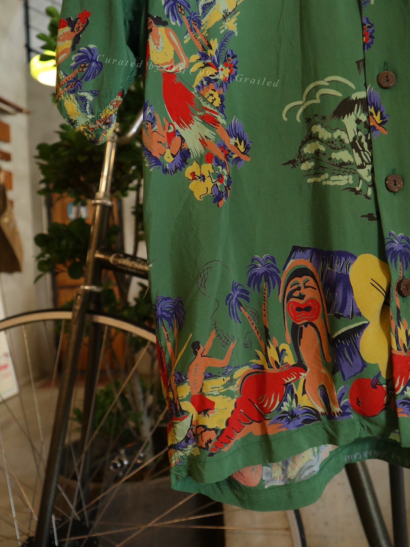 Sun Surf Sunsurf 1990s Hula Girl Aloha Shirt Size US M / EU 48-50 / 2 - 8 Thumbnail