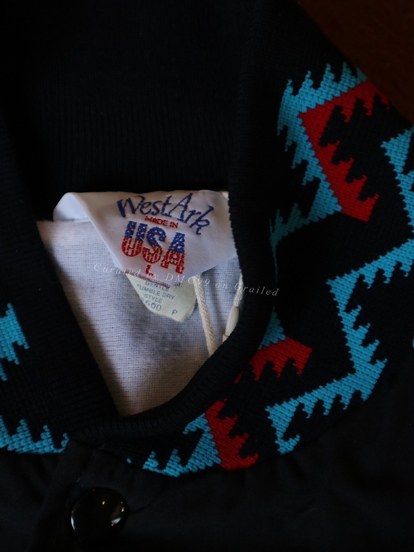 Vintage 1970s West Ark Aztec Rodeo Jacket Size US L / EU 52-54 / 3 - 6 Thumbnail