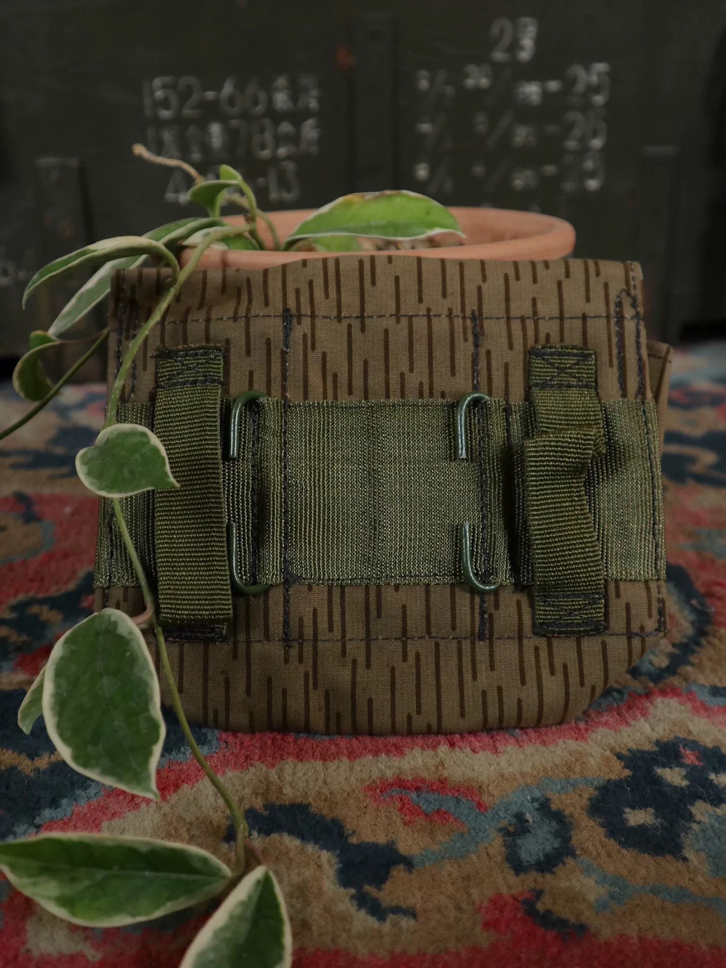 Vintage Vintage Raindrop Camouflage Small Bag Size ONE SIZE - 3 Thumbnail