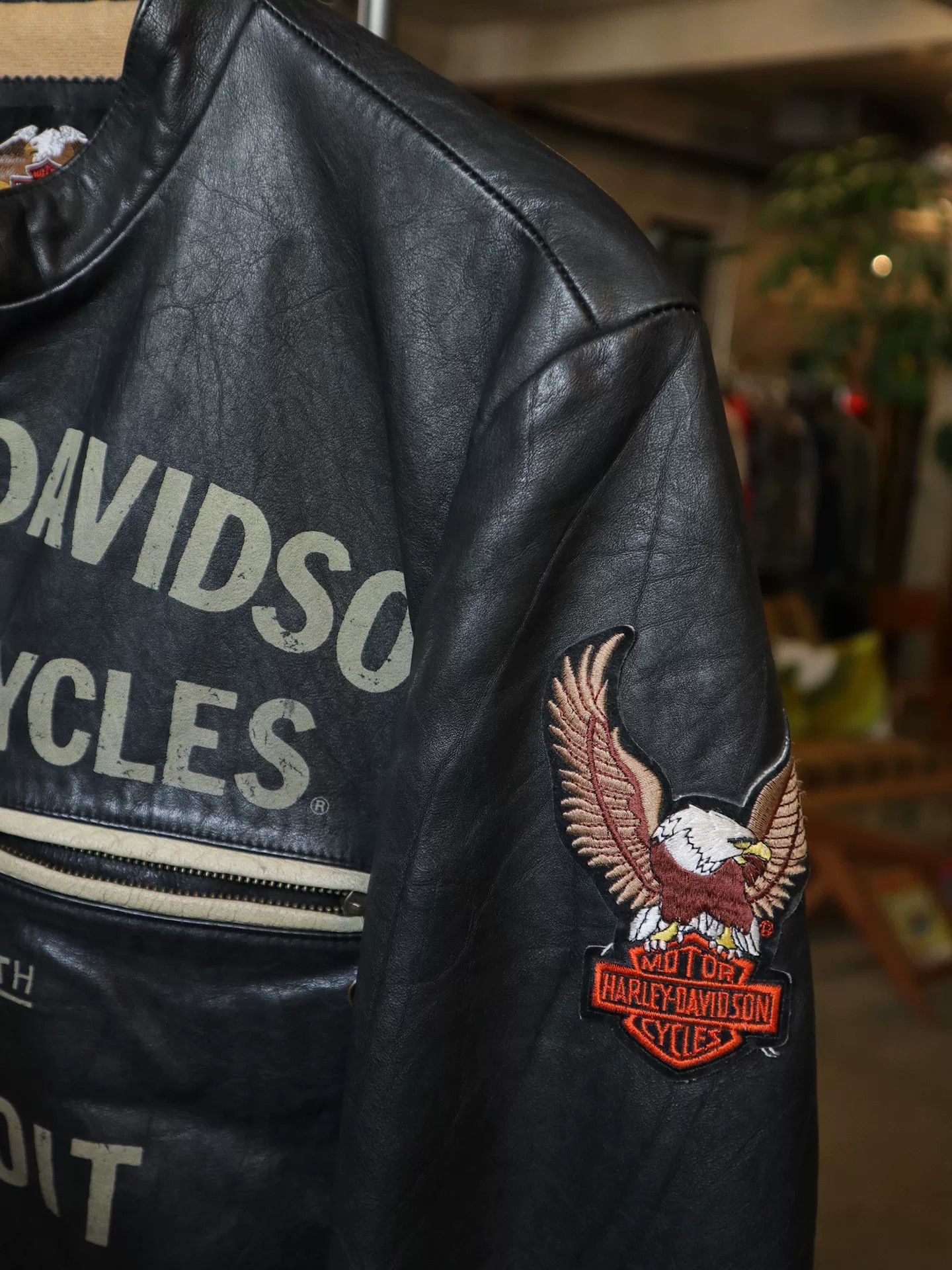 Harley Davidson Harley Davidson Motorcycle Leather Jacket Size US M / EU 48-50 / 2 - 5 Thumbnail