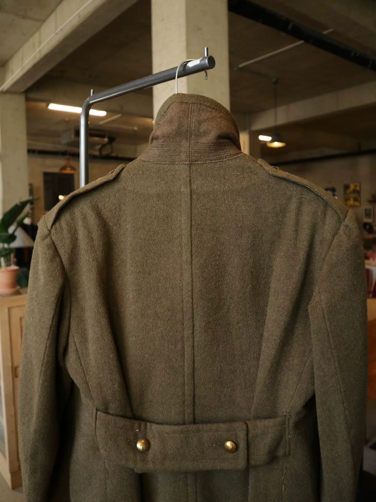 Vintage Vintage 1965 French Navy Wool Coat Size US M / EU 48-50 / 2 - 6 Thumbnail