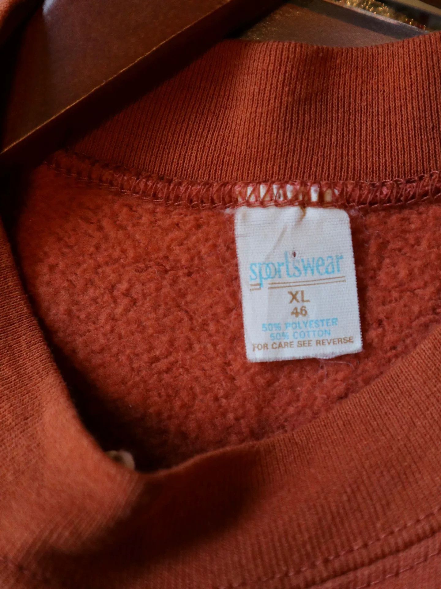 Vintage Vintage 1980s Texas Made Sweatshirt Size US XL / EU 56 / 4 - 6 Thumbnail
