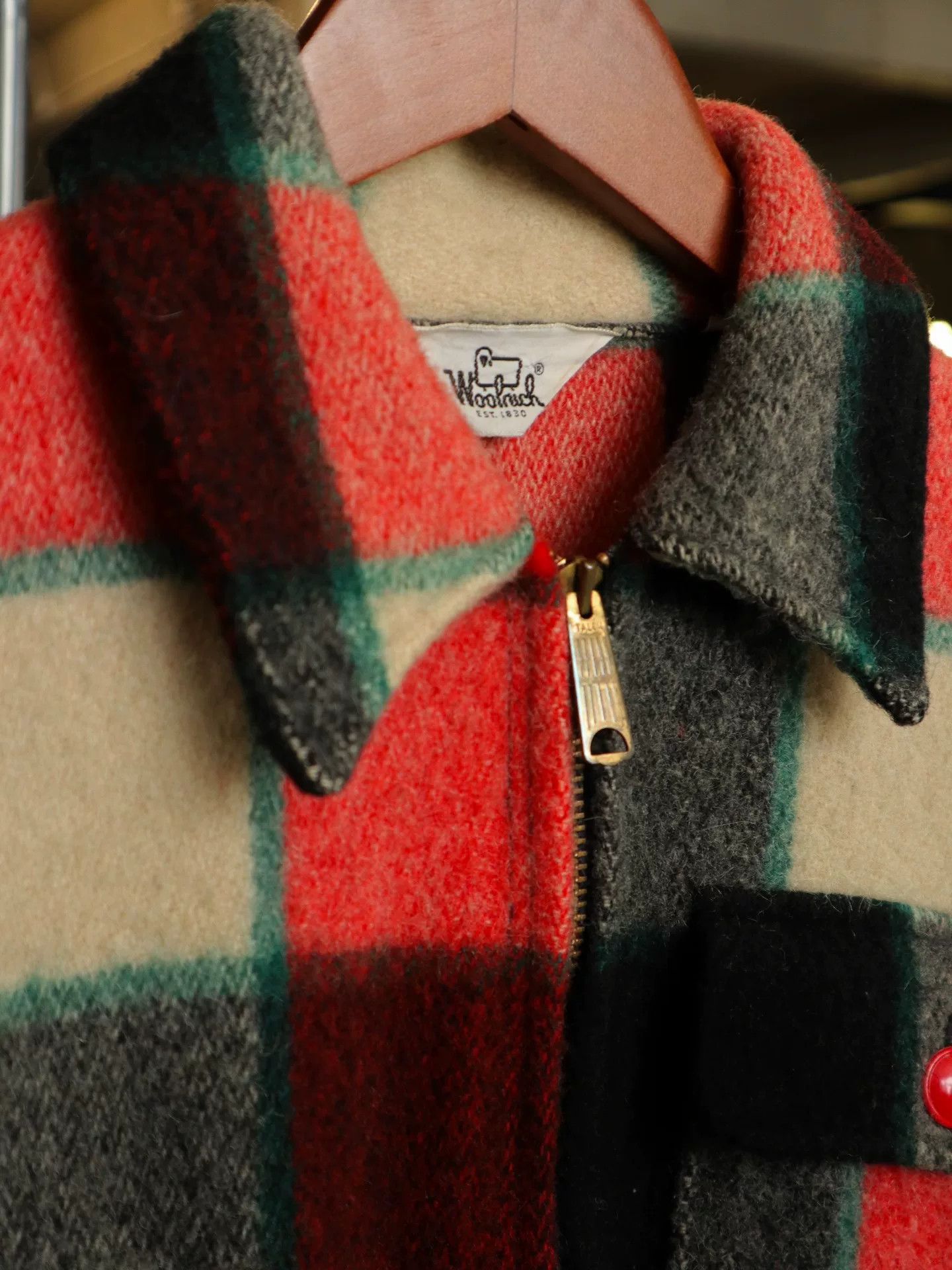 Woolrich Woolen Mills Woolrich 1960s Plaid Wool Jacket Size US M / EU 48-50 / 2 - 2 Thumbnail