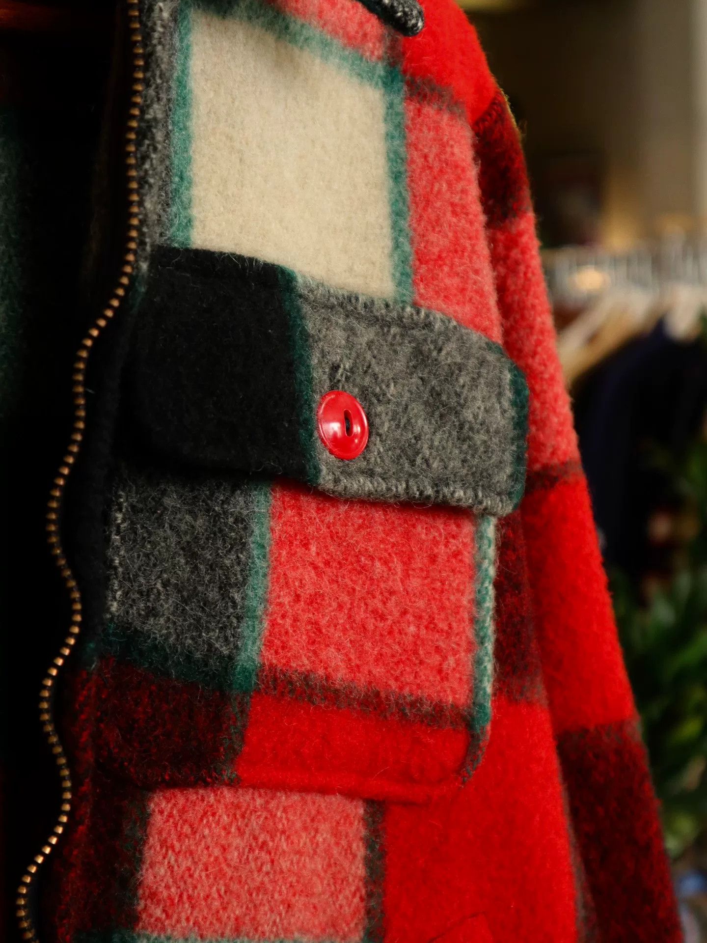 Woolrich Woolen Mills Woolrich 1960s Plaid Wool Jacket Size US M / EU 48-50 / 2 - 5 Thumbnail