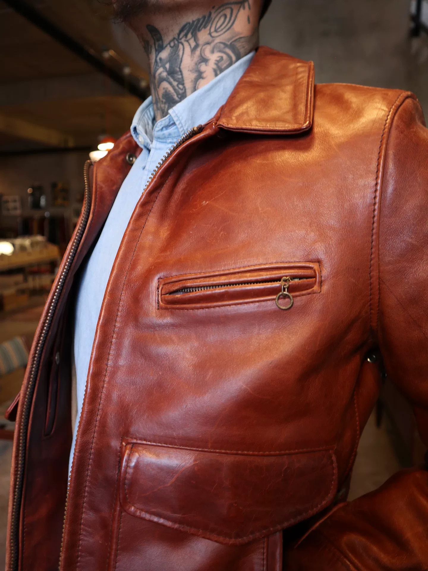 Schott Schott 1996 Horsehide U63 Jacket Size US S / EU 44-46 / 1 - 2 Thumbnail