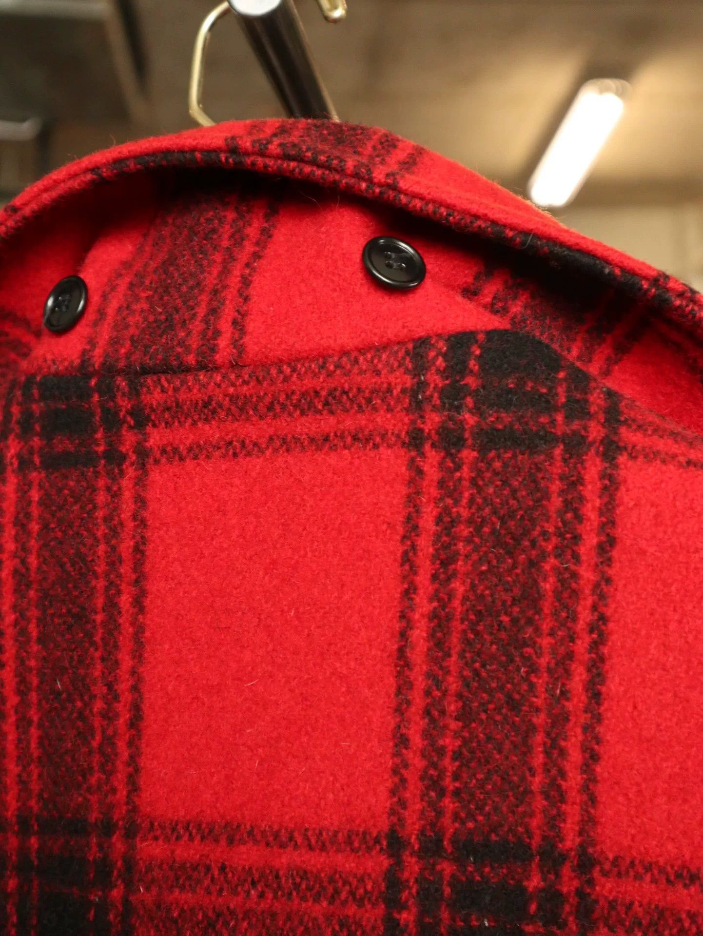 Vintage 1950s Buffalo Check Hunting Jacket Size US M / EU 48-50 / 2 - 6 Thumbnail