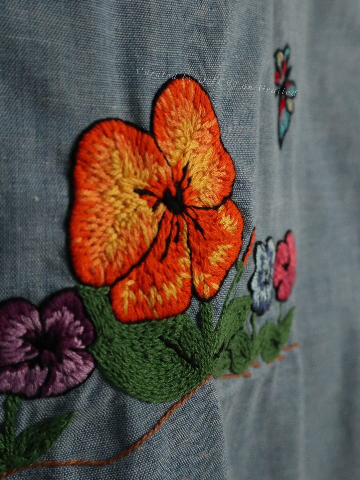 Vintage JC Penny 1970s Embroidered Shirt Size US M / EU 48-50 / 2 - 8 Thumbnail