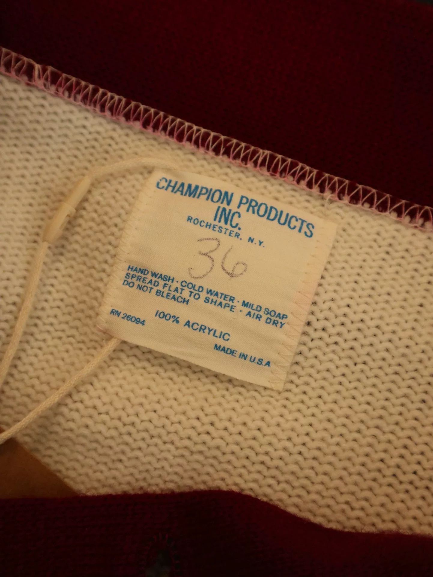 Champion Champion 1970s Ivy Knit Cardigan Deadstock Size US M / EU 48-50 / 2 - 9 Thumbnail