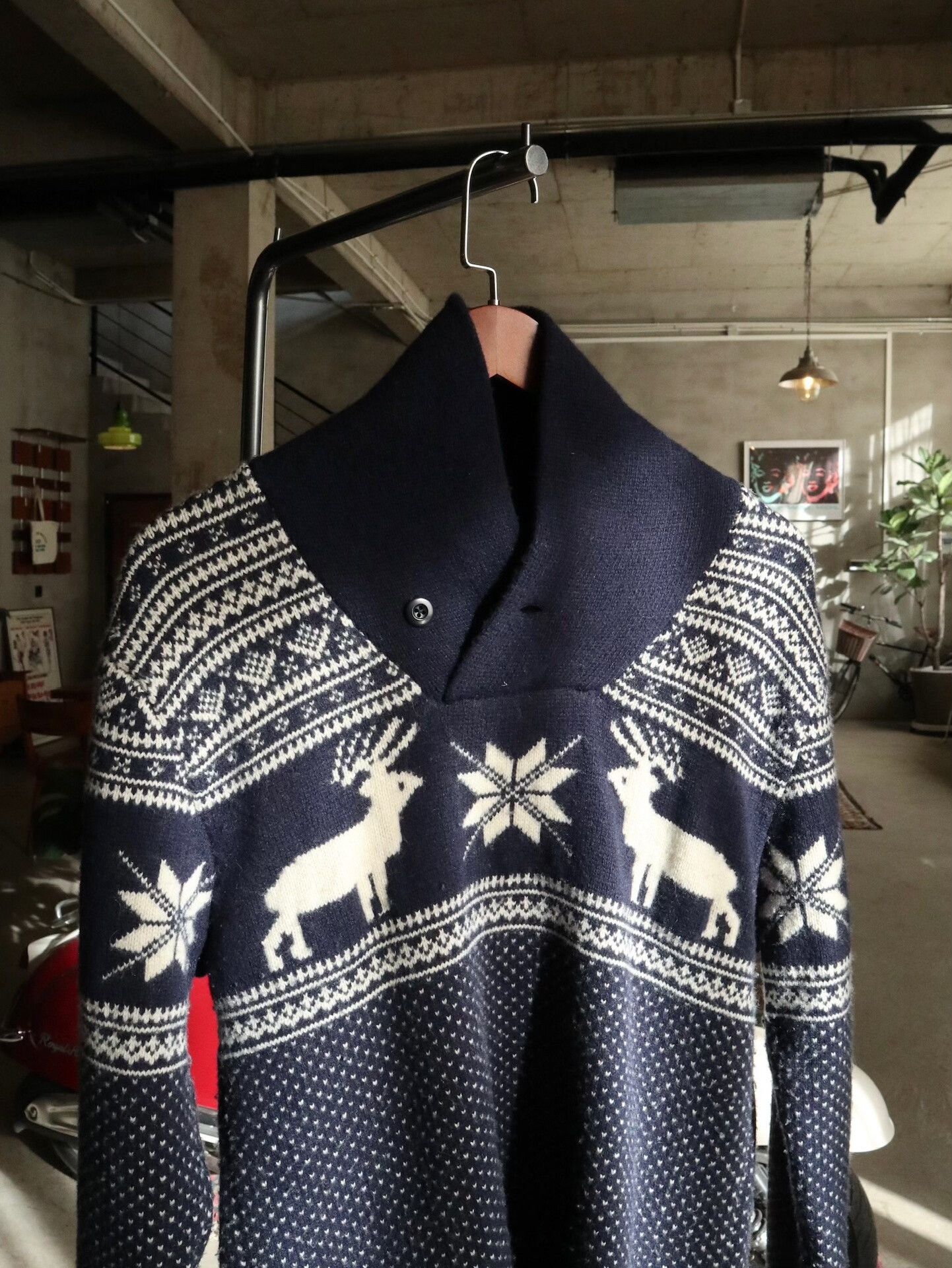 McGregor McGregor Vintage Elk Knit Sweater Size US L / EU 52-54 / 3 - 2 Thumbnail