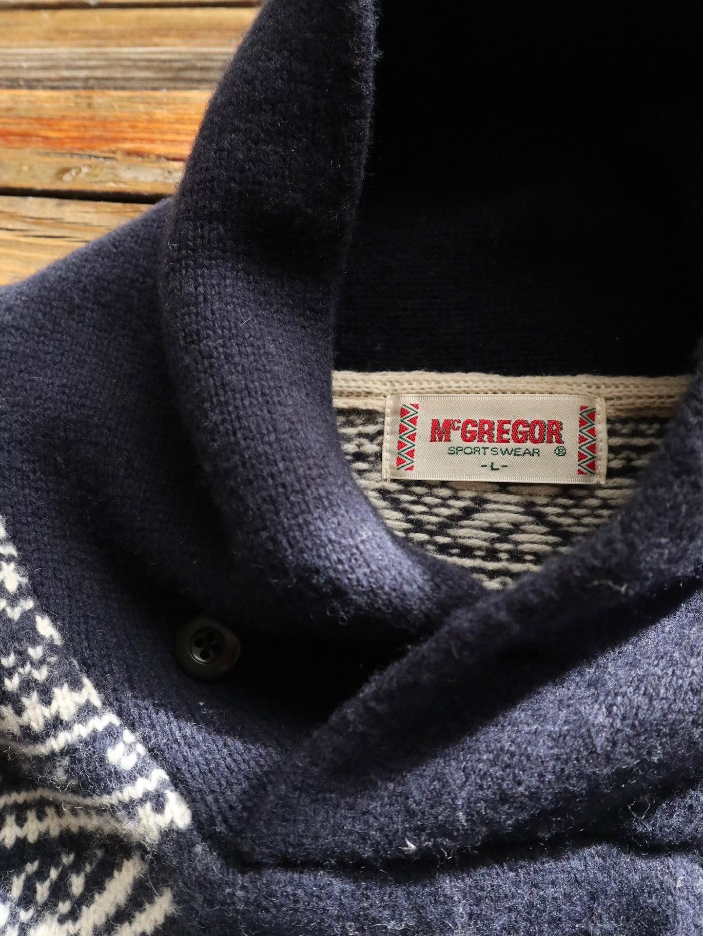 McGregor McGregor Vintage Elk Knit Sweater Size US L / EU 52-54 / 3 - 4 Thumbnail