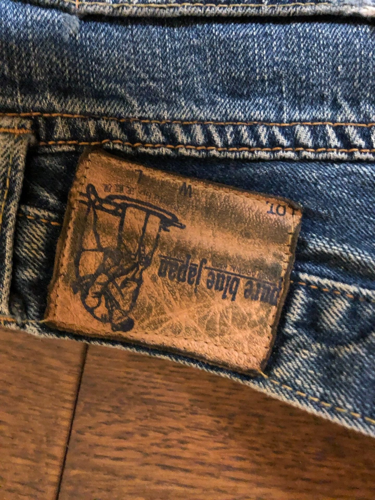 Pure Blue Japan Pure Blue Japan Distressed Patchwork Jeans Size US 40 / EU 56 - 3 Thumbnail