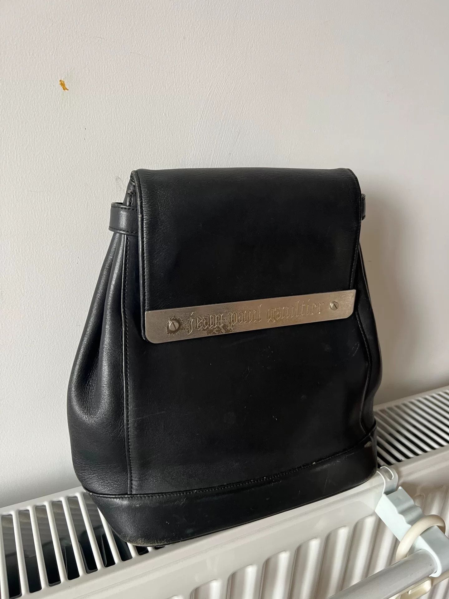 Jean Paul Gaultier Jean Paul Gaultier Vintage Leather Backpack Size ONE SIZE - 5 Thumbnail