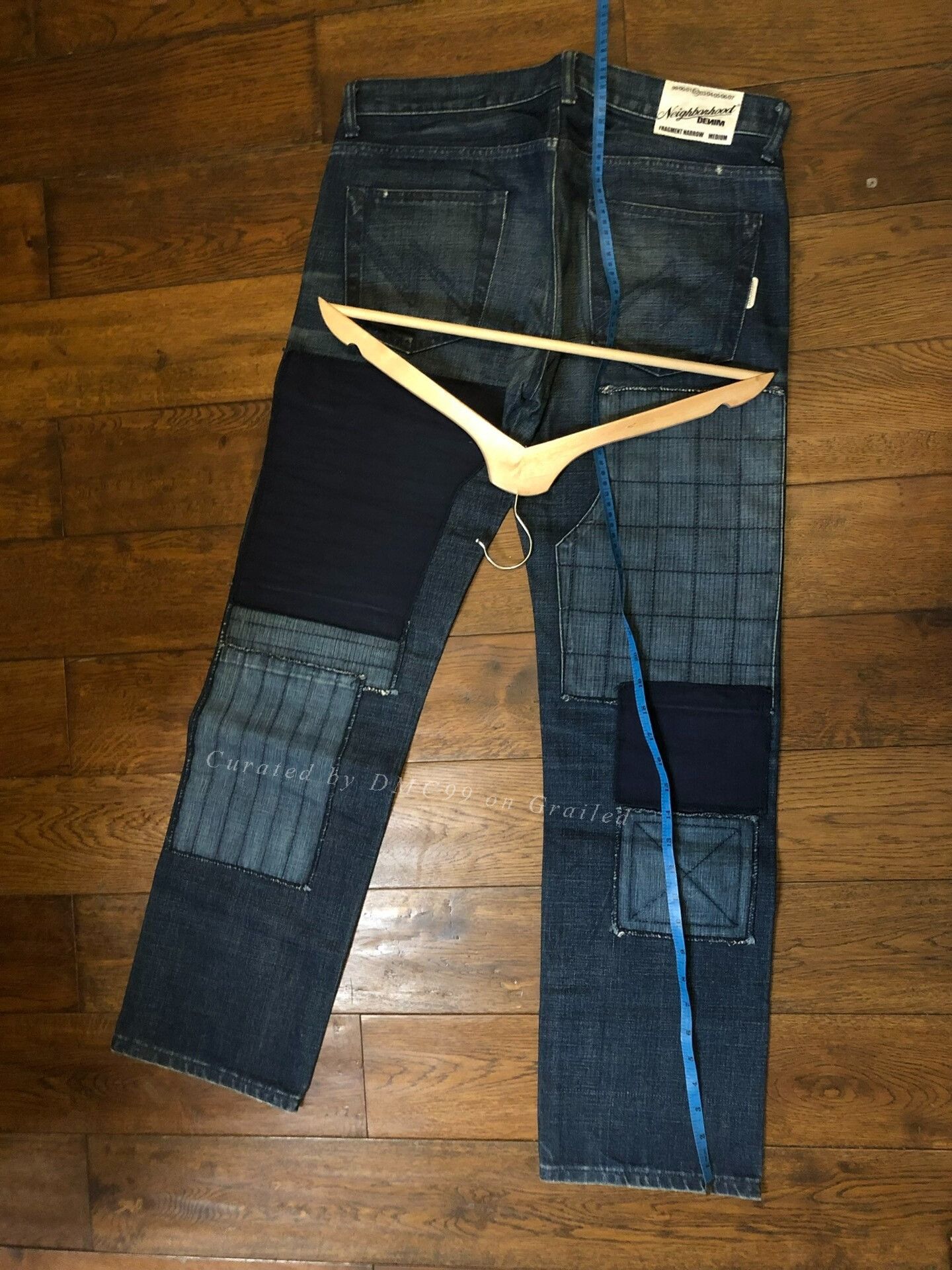 Neighborhood NEIGHBORHOOD Vintage Patchwork Denim Jeans Size US 26 / EU 42 - 5 Thumbnail