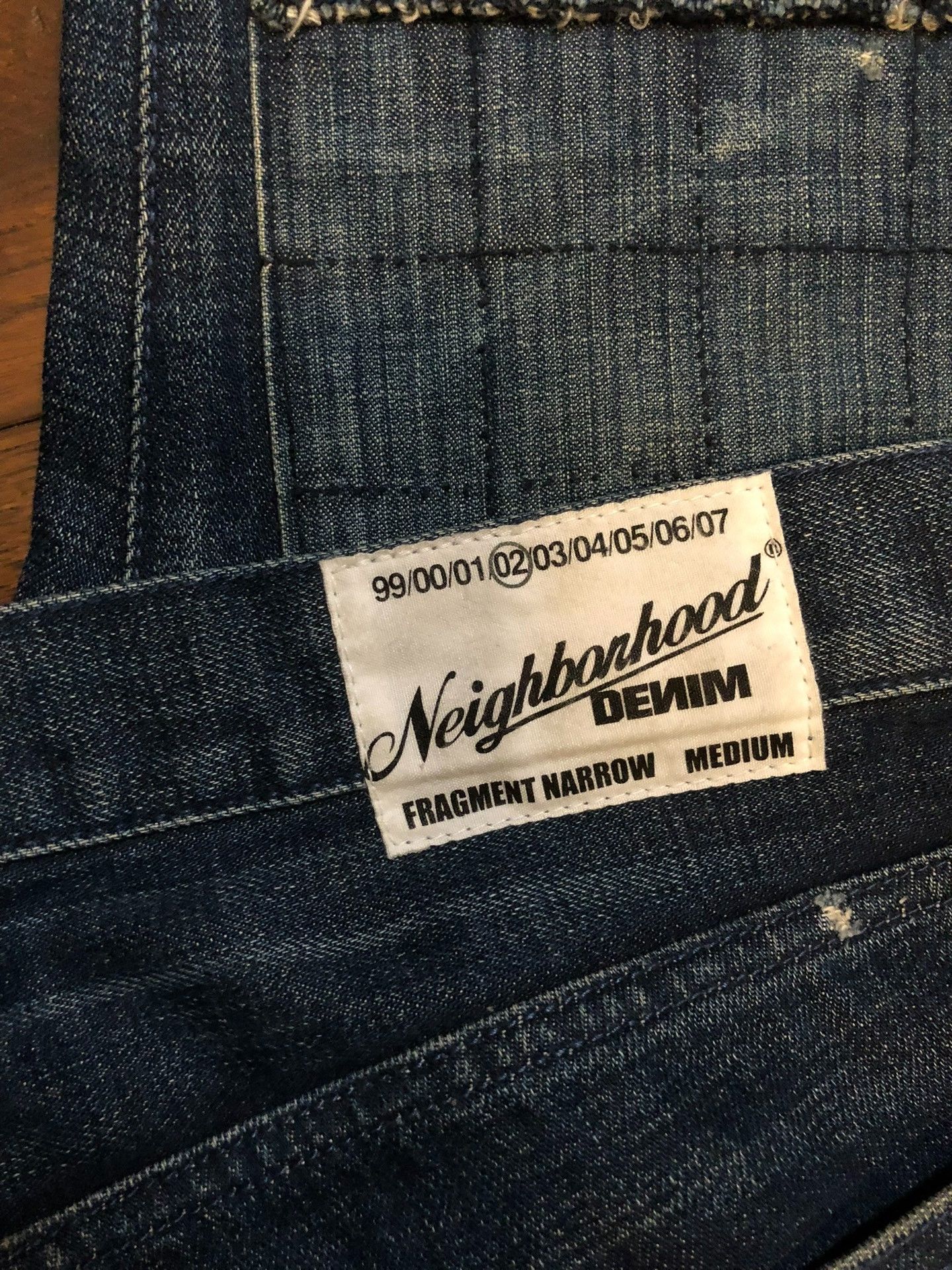 Neighborhood NEIGHBORHOOD Vintage Patchwork Denim Jeans Size US 26 / EU 42 - 3 Thumbnail