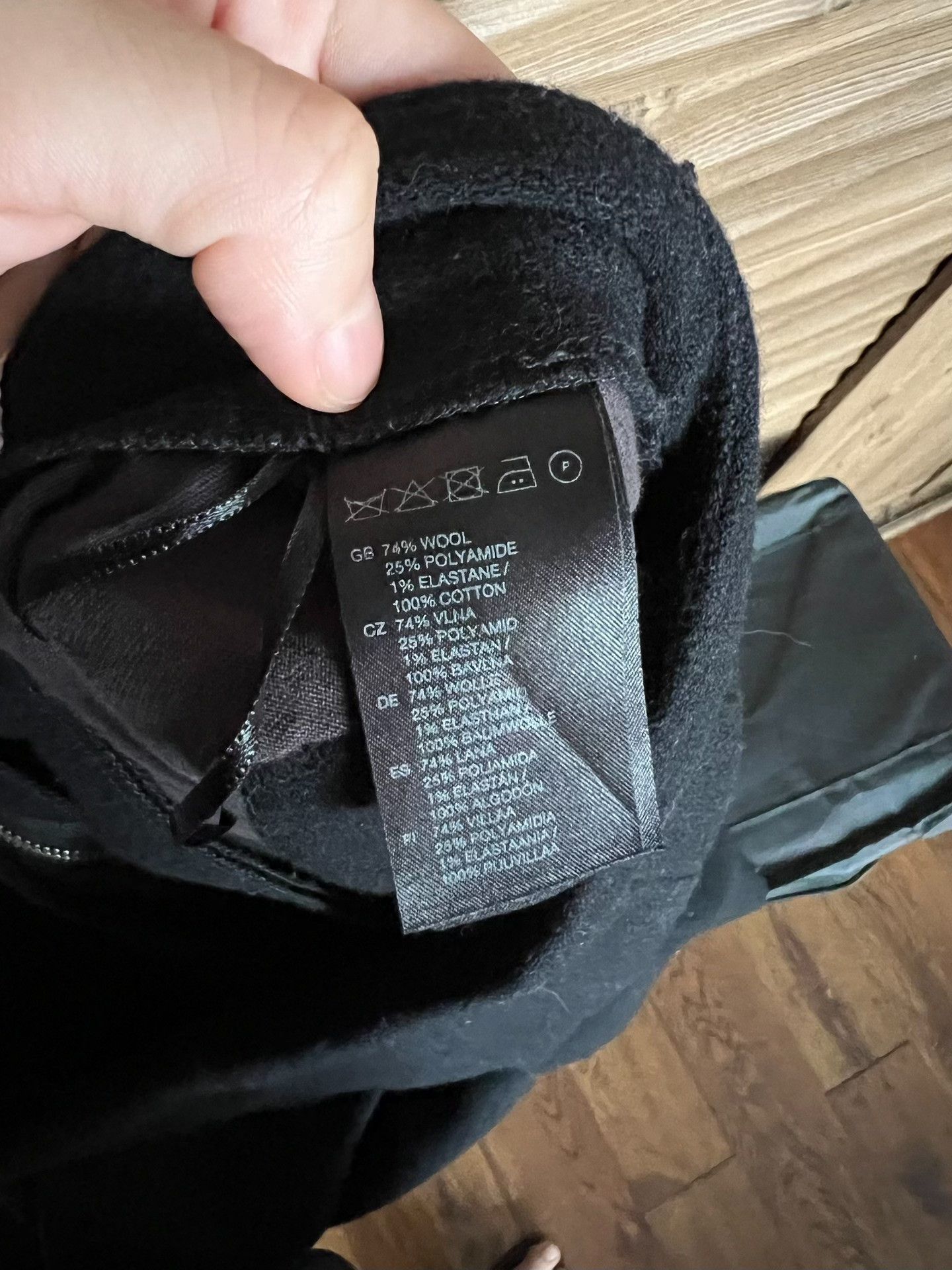 Comme des Garcons CDG x H&M Deconstructed Wool Pleated Skirt Size 36" / US 14 / IT 50 - 4 Thumbnail