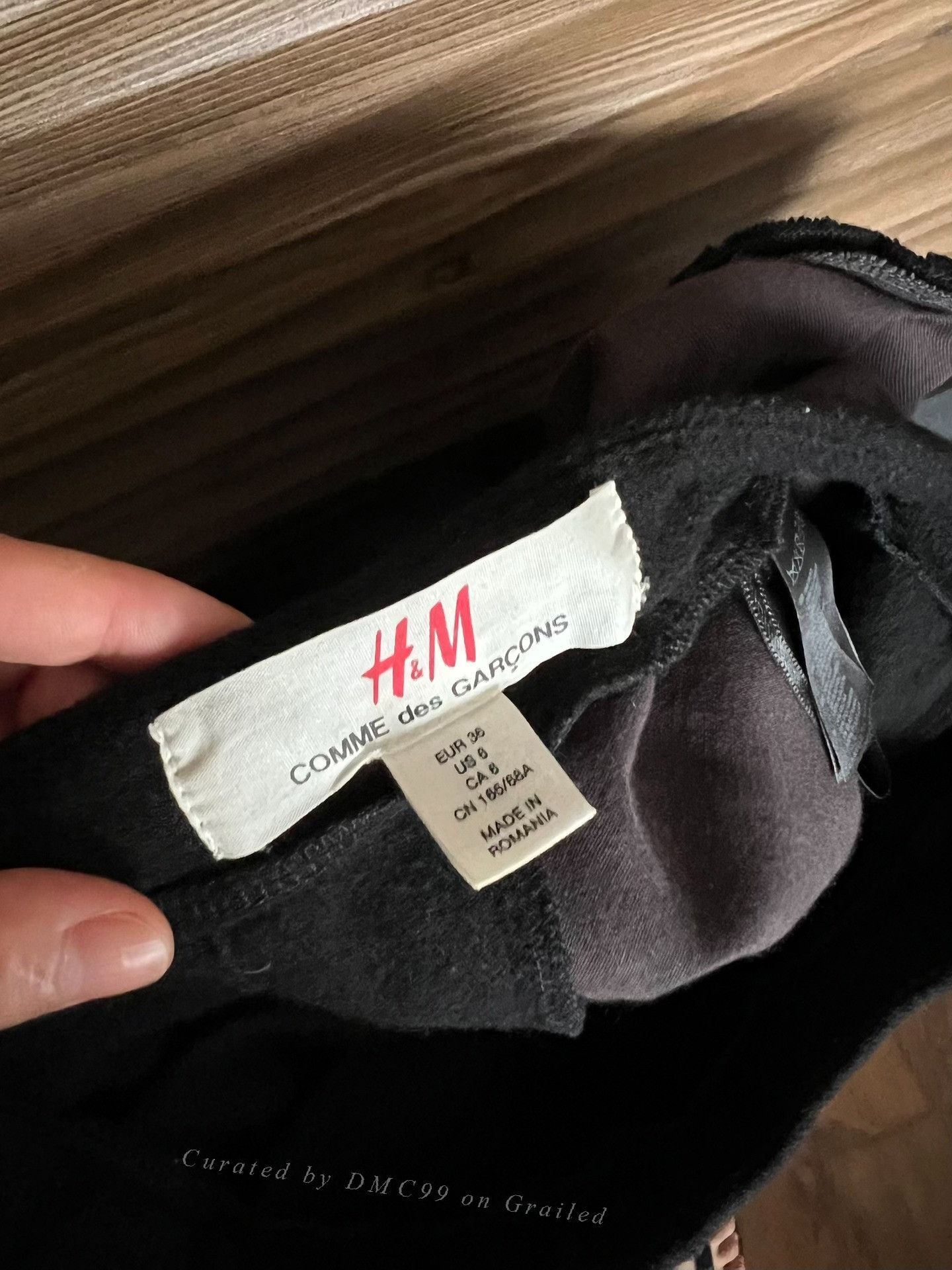 Comme des Garcons CDG x H&M Deconstructed Wool Pleated Skirt Size 36" / US 14 / IT 50 - 3 Thumbnail