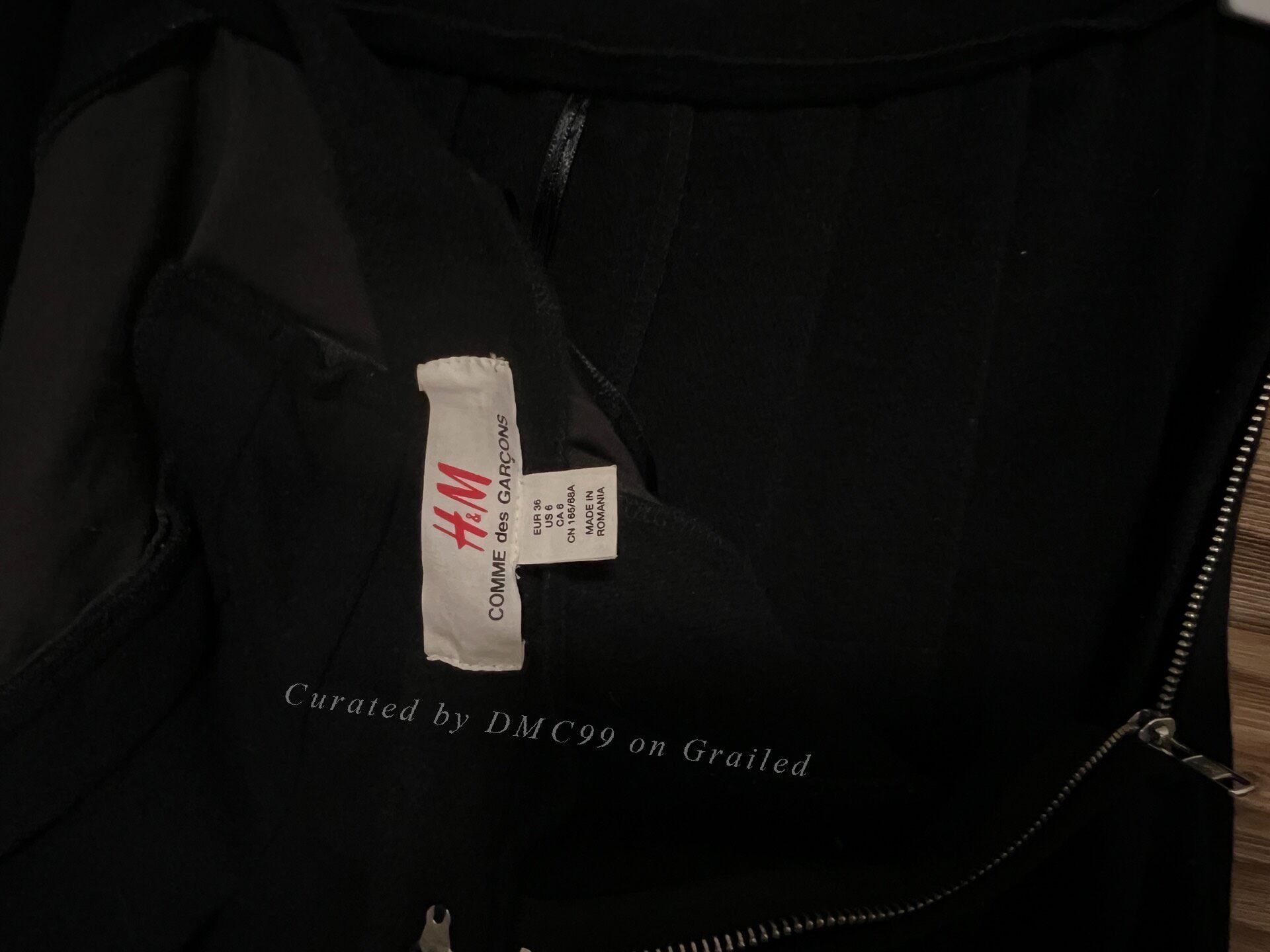 Comme des Garcons Comme des Garcons H&M Collaboration Wool Skirt Size 36" / US 14 / IT 50 - 4 Thumbnail