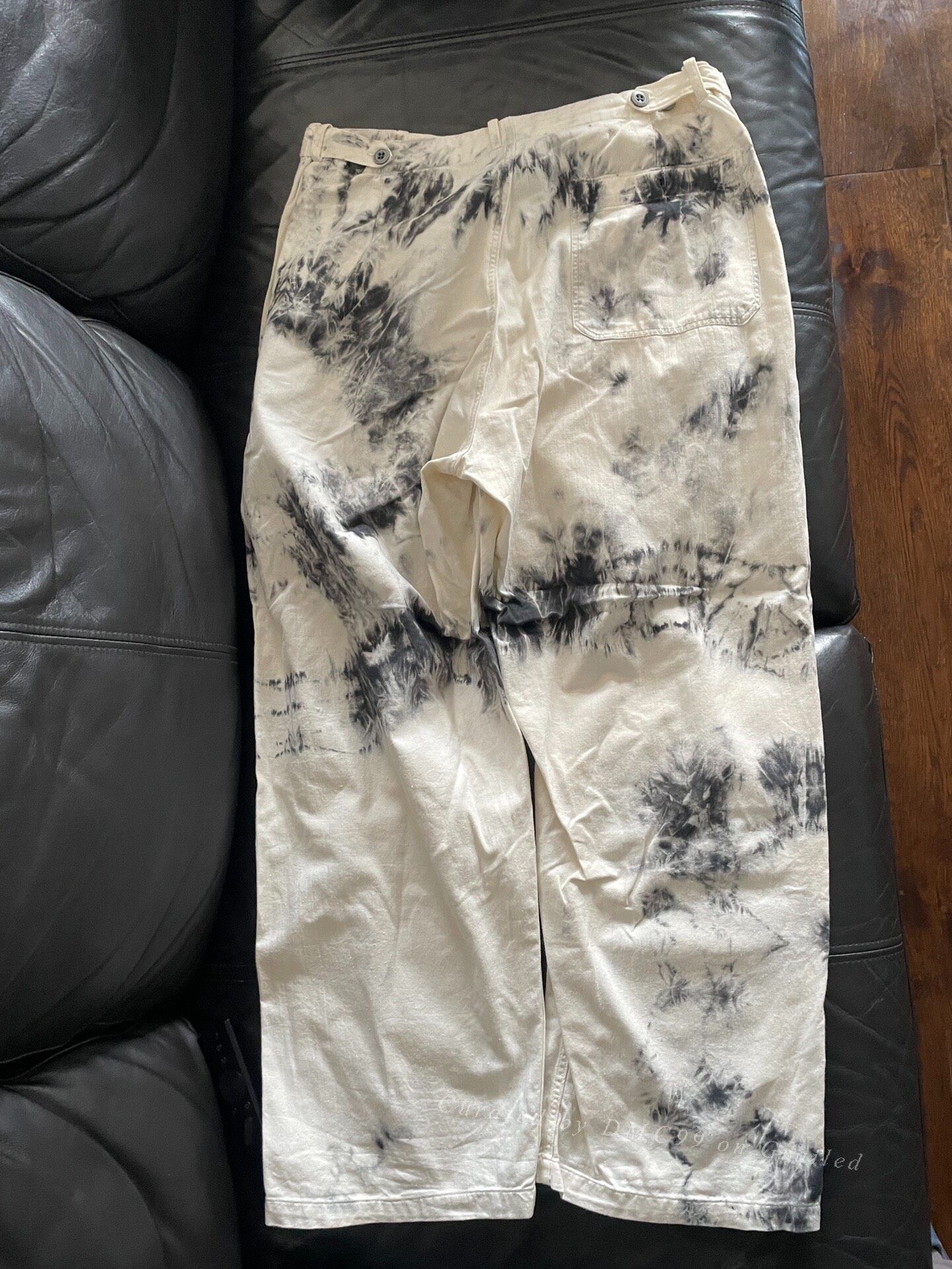 Kapital Kapital Ink Wash Tie-Dye Pants Size US 26 / EU 42 - 4 Thumbnail
