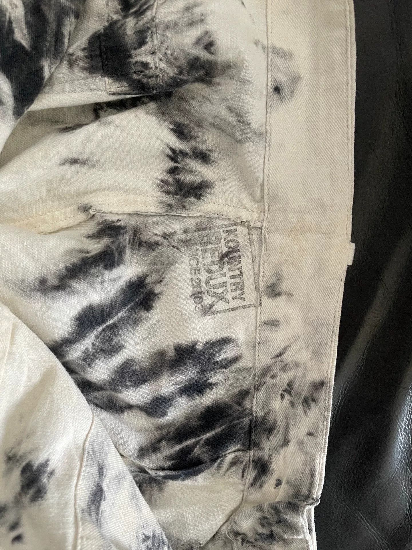 Kapital Kapital Ink Wash Tie-Dye Pants Size US 26 / EU 42 - 2 Thumbnail
