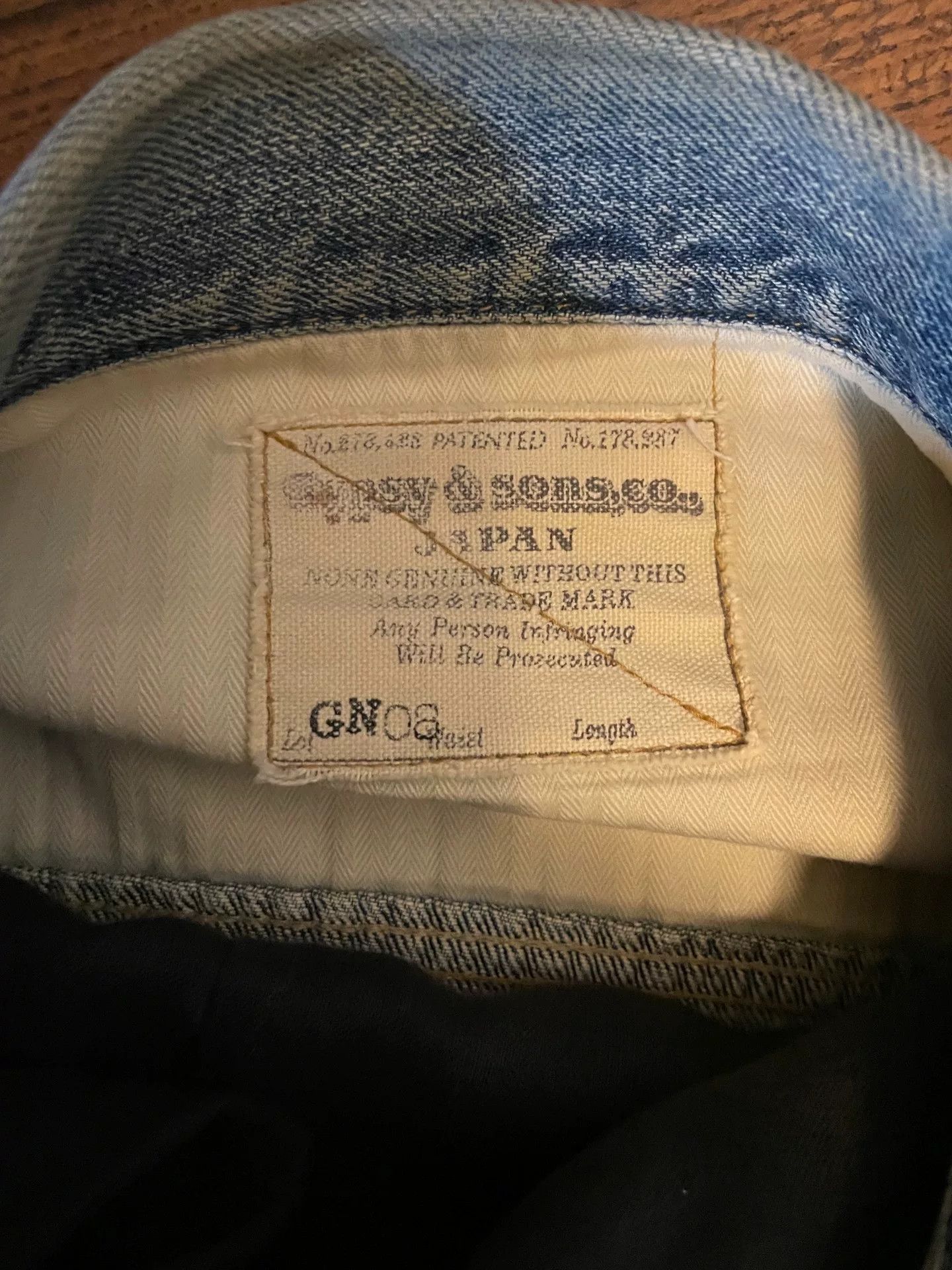 Gypsy Gypsy Sons Washed Red Selvedge Jacket Size US M / EU 48-50 / 2 - 3 Thumbnail