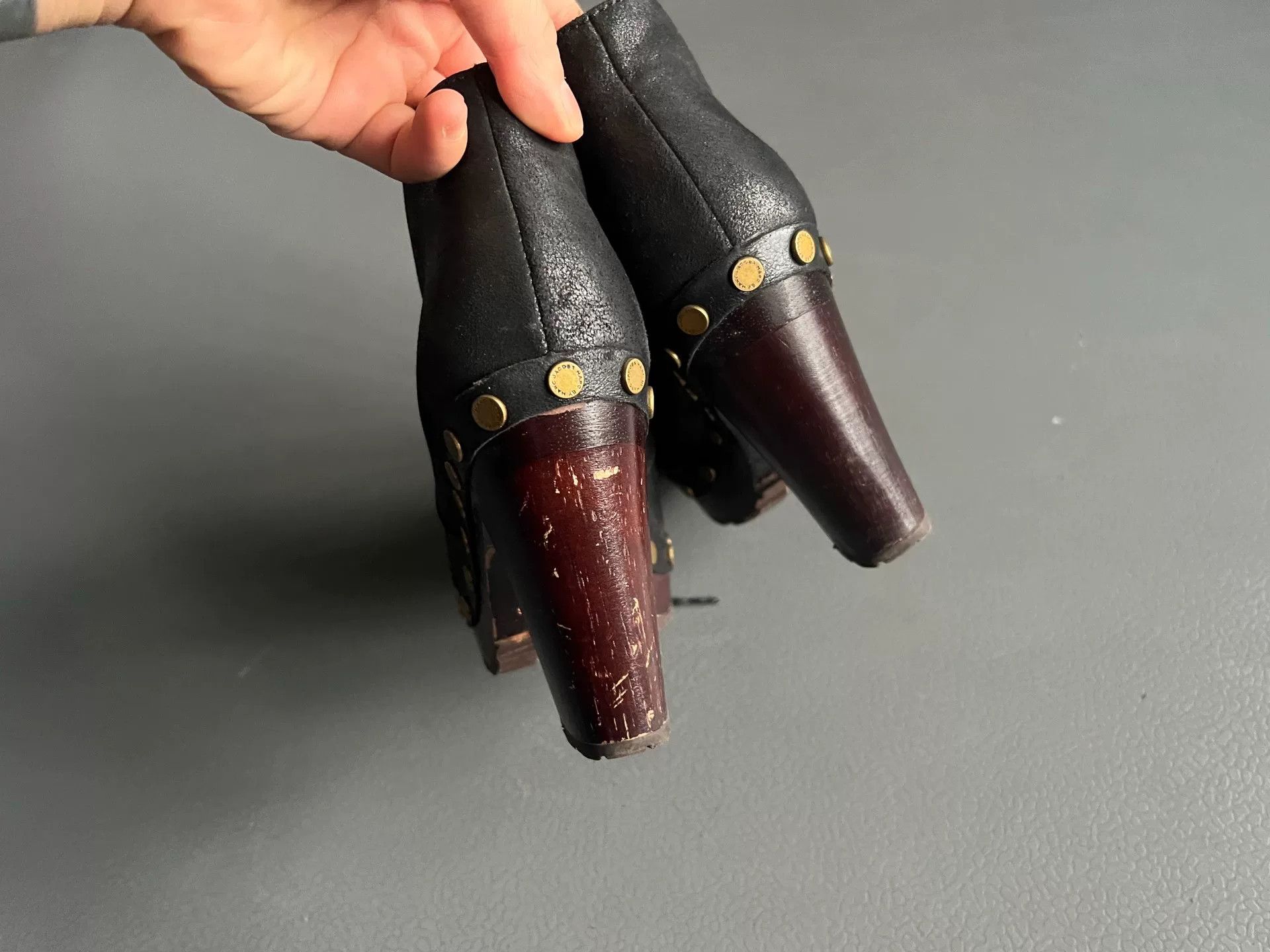 Marc by Marc Jacobs Marc by Marc Jacobs Studded Ankle Boots Size US 5.5 / IT 35.5 - 4 Thumbnail