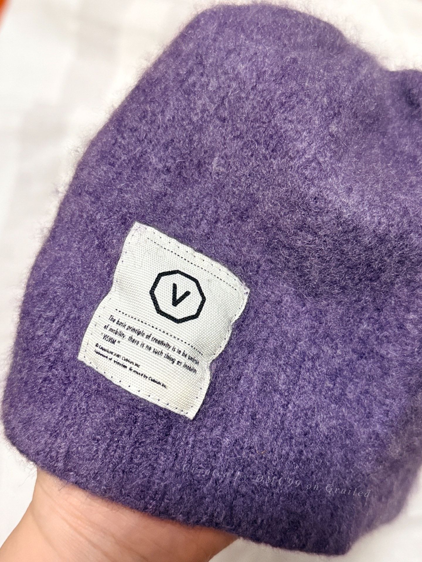 Visvim VISVIM Rare Cashmere Purple Beanie Size ONE SIZE - 2 Thumbnail