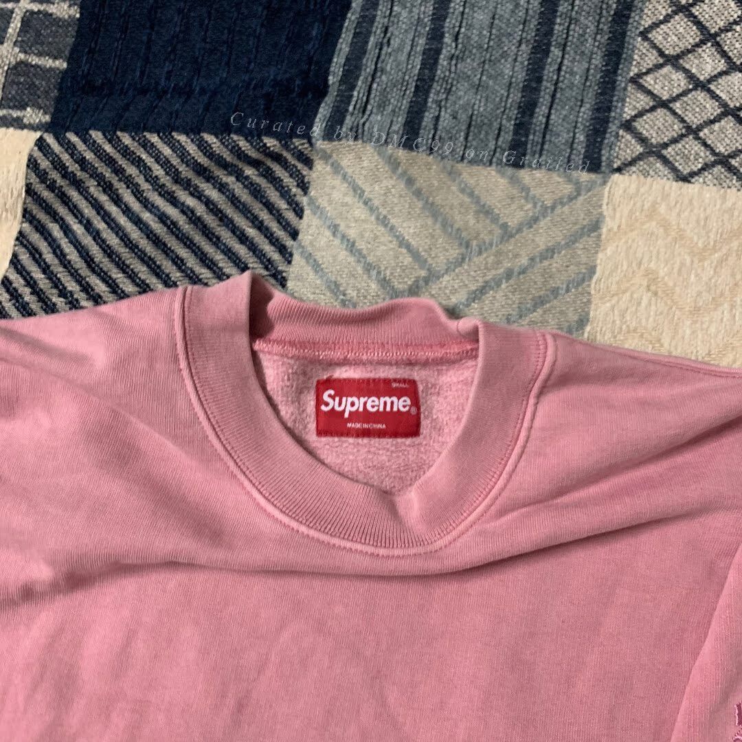 Supreme Supreme Crewneck Embroidered Sweatshirt Size S / US 4 / IT 40 - 4 Thumbnail