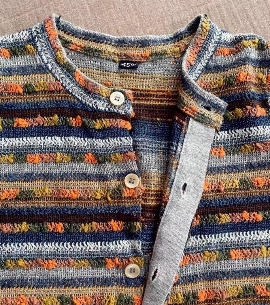 45rpm 45R Cotton-Linen Knit Top Size M / US 6-8 / IT 42-44 - 2 Thumbnail