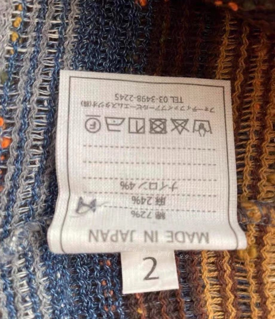 45rpm 45R Cotton-Linen Knit Top Size M / US 6-8 / IT 42-44 - 4 Thumbnail