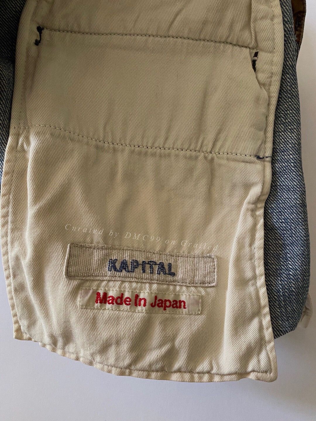 Kapital KAPITAL Washed Distressed Loose Crop Jeans Size 22" - 7 Thumbnail