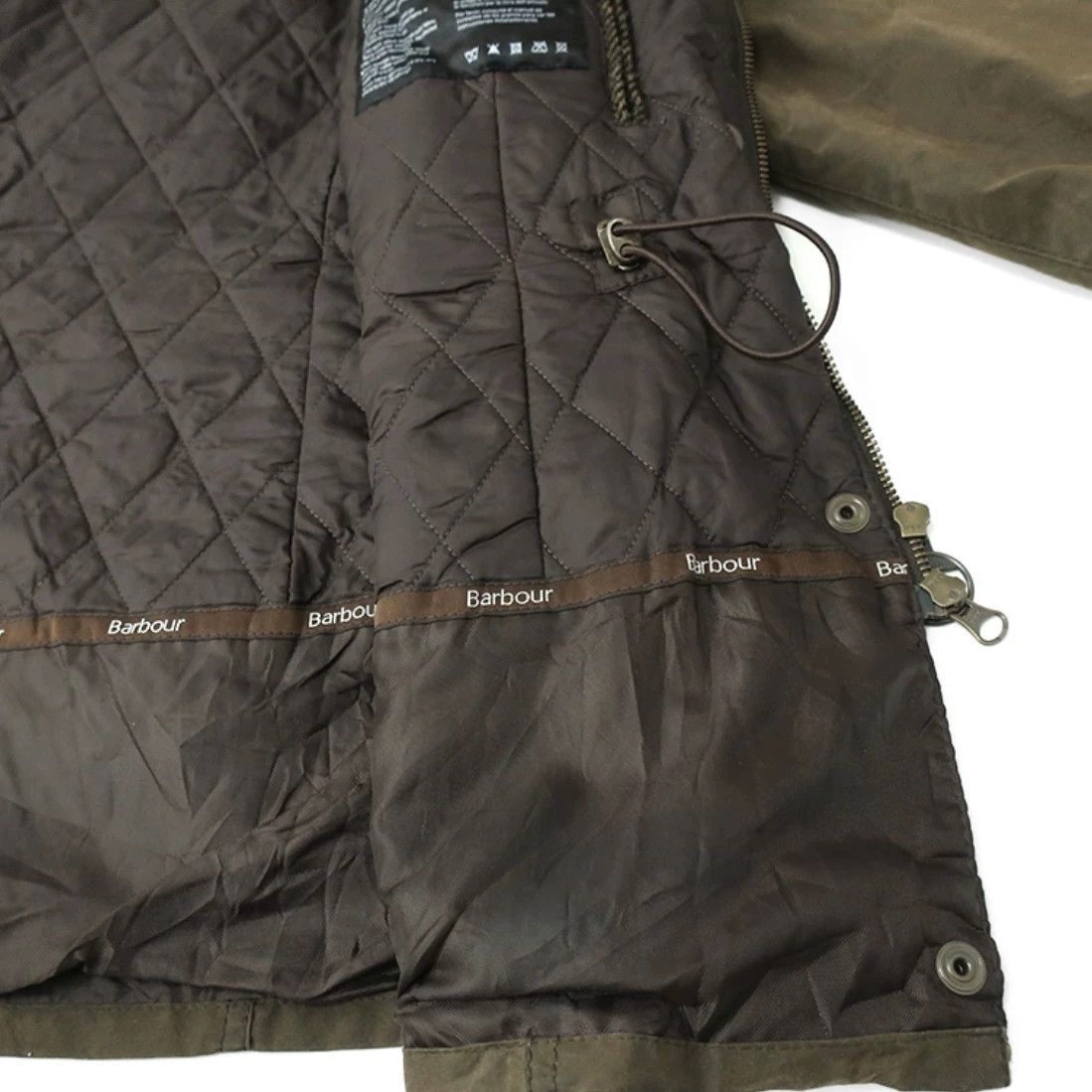 Vintage Vintage Barbour Women's Waxed Jacket Size L / US 10 / IT 46 - 9 Thumbnail