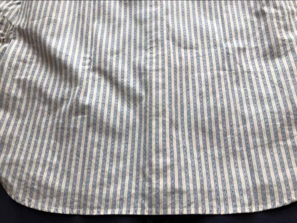 RRL Ralph Lauren RRL Striped Collarless Shirt Size US S / EU 44-46 / 1 - 5 Thumbnail