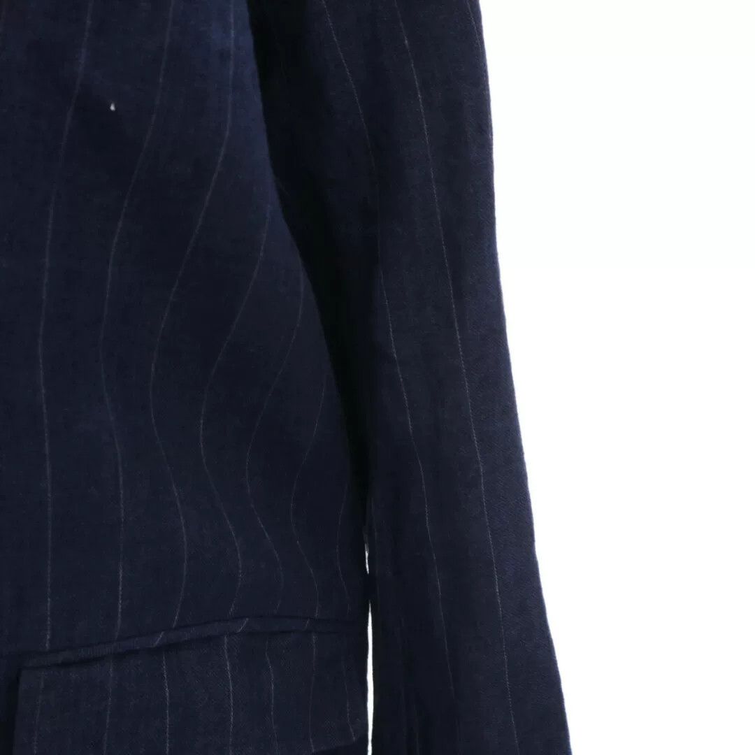 Pas de Calais Pas de Calais Indigo Dyed Trench Coat Size S / US 4 / IT 40 - 3 Thumbnail
