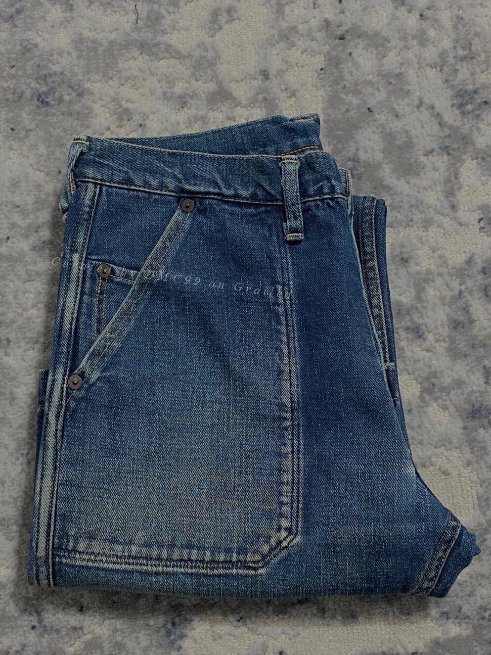 45rpm 45rpm Vintage Flare Denim Jeans Size US 30 / EU 46 - 6 Thumbnail