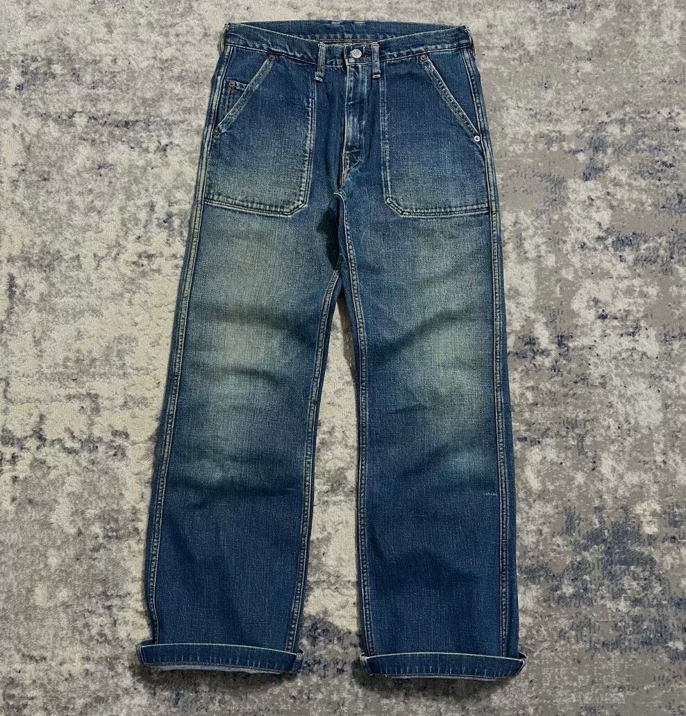 45rpm 45rpm Vintage Flare Denim Jeans Size US 30 / EU 46 - 2 Thumbnail