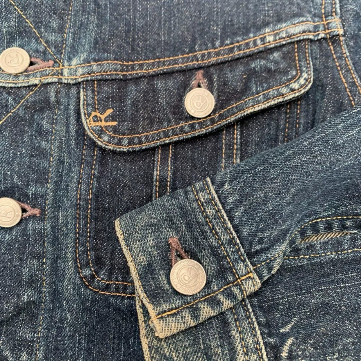 45rpm 45rpm Japanese Storm Rider Denim Jacket Size L / US 10 / IT 46 - 4 Thumbnail