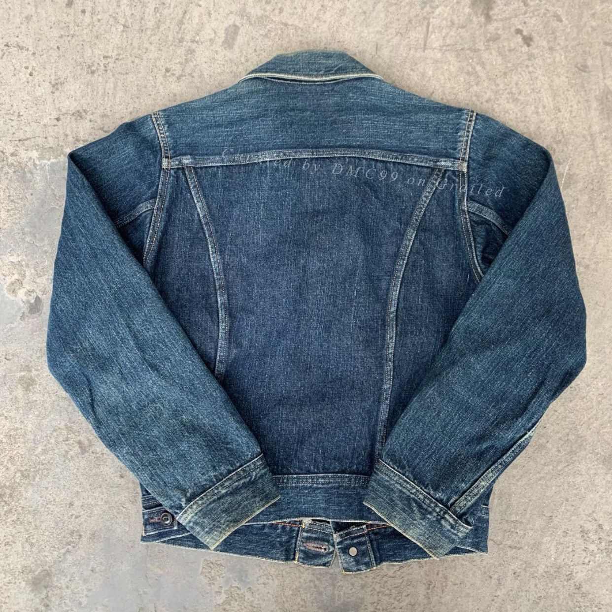 45rpm 45rpm Japanese Storm Rider Denim Jacket Size L / US 10 / IT 46 - 2 Thumbnail