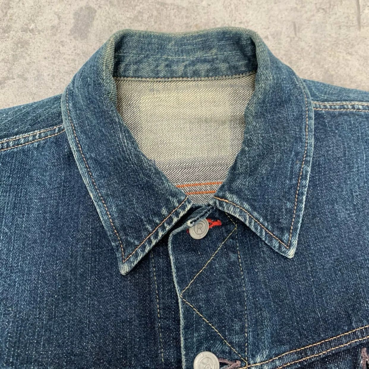 45rpm 45rpm Japanese Storm Rider Denim Jacket Size L / US 10 / IT 46 - 3 Thumbnail
