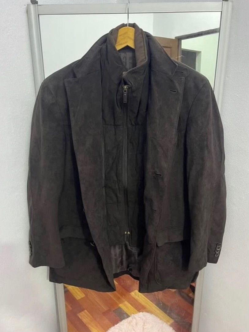 Kansai Yamamoto Kansai Yamamoto Dual-Collar Jacket Size US M / EU 48-50 / 2 - 3 Thumbnail