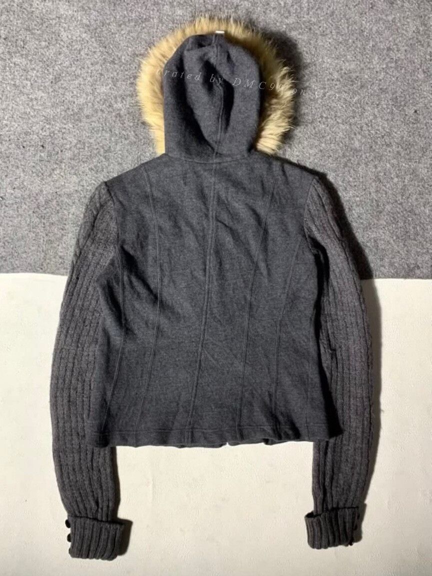 Comme des Garcons Comme ca du mode Knit Fur Collar Jacket Size US M / EU 48-50 / 2 - 5 Thumbnail