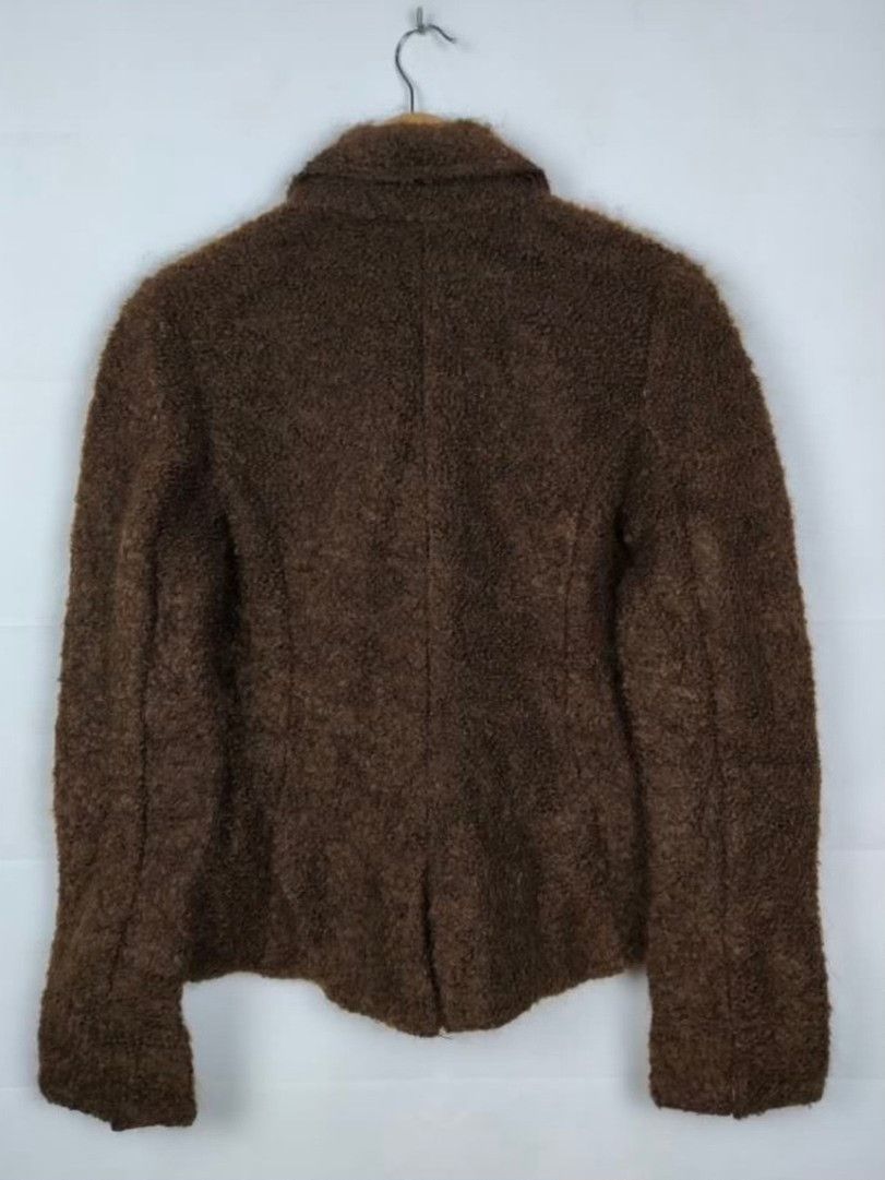 Ralph Lauren Purple Label Ralph Lauren Rare Fleece Double-Breasted Coat Size L / US 10 / IT 46 - 3 Thumbnail