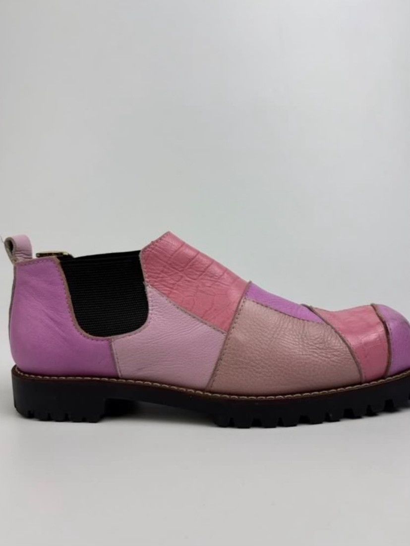 Comme des Garcons Comme des Garçons Homme Plus Patchwork Boots Size US 7 / EU 40 - 8 Thumbnail